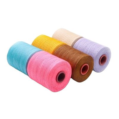 Tissage Kangfa 0,8MM 100% fil ciré en polyester pour cuir 210D/16 fil ciré plat