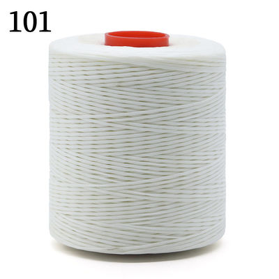 Fil tricoté en soie cirée à haute ténacité pour la couture en cuir 250D/16 Durable et solide
