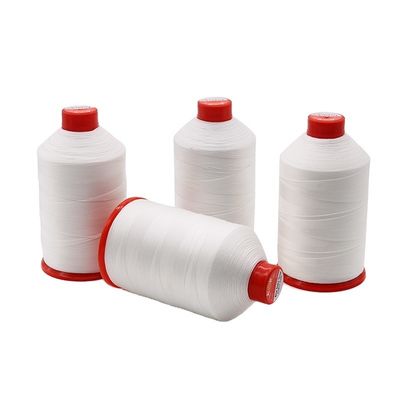 3000m Polyester blanc / cône de nylon Nylbond Tkt-40 fil fortement lié pour le tapissage