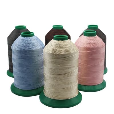 400 g rouleaux de fil tressé de 1 mm 210D/16 fil de polyester non ciré pour l'industrie textile