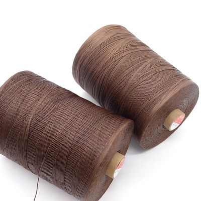 Cordon ciré à haute ténacité de 1 kg pour moteur de bricolage 250D fil ciré en rouleau 1 mm fil de couture