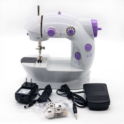 UFR-202 Mini machine à coudre Mécanisme d'alimentation manuel et longueur de couture réglable pour la maison