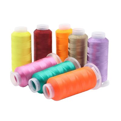 Fil de broderie à rayon visqueux 120D avec protection UV, résistance à l'abrasion