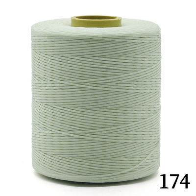 Tissage Kangfa 0,8MM 100% fil ciré en polyester pour cuir 210D/16 fil ciré plat
