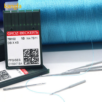 Aiguilles de broderie Groz Beckert 65/9 75/11 Résistantes aux températures élevées pour la couture