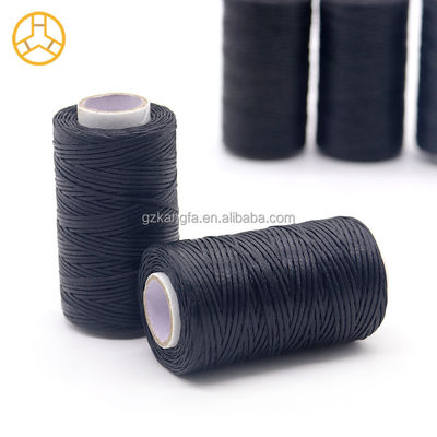 Fils de couture à tresses plates pour fils de cire tressés dans des canapés en cuir
