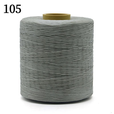 Fil tricoté en soie cirée à haute ténacité pour la couture en cuir 250D/16 Durable et solide