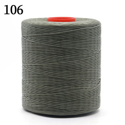 Fil tricoté en soie cirée à haute ténacité pour la couture en cuir 250D/16 Durable et solide