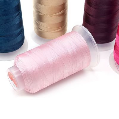 115G Poids fil de couture en polyester durable pour la fabrication du cuir 0,15-0,32 mm de diamètre