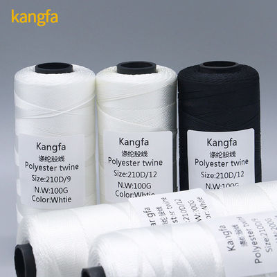Tissu de crochet en nylon transparent teinté haute résistance 210d/12ply pour matelas de couette