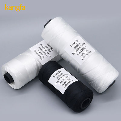 Tissu de crochet en nylon transparent teinté haute résistance 210d/12ply pour matelas de couette