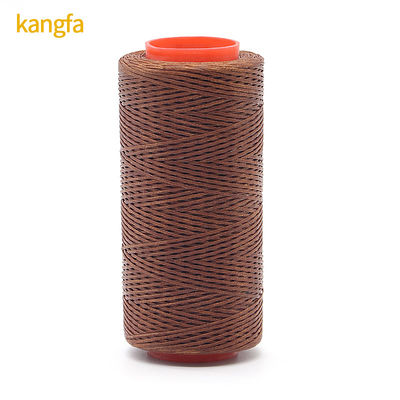 100g-400g Poids fil de cire à tricoter 0,8 mm Fil de cire plat 200 mètres pour le cuir