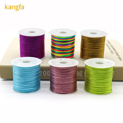 Trouvailles de bijoux Type de cordon 0.8 mm fil de cordon de nylon pour le bracelet personnalisé dynamique