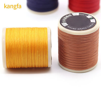 30g 0,6 mm Coré haute résistance pour le cuir à coudre 70m Polyester lié Ronde fil ciré