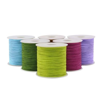 2 Fil de nylon de couleur singule ou arc-en-ciel pour le macrame chinois