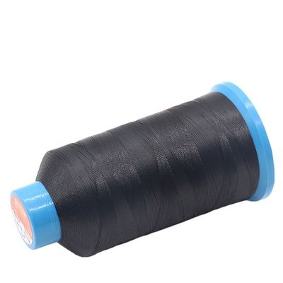 100 g de poids Fil tricoté en polyester pour la couture en cuir à filament continu de haute ténacité