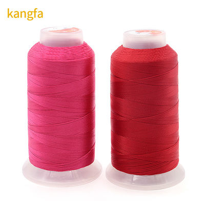100% polyester 420D/3 0,15-0,32 mm fil de couverture en nylon haute résistance pour la couture en cuir