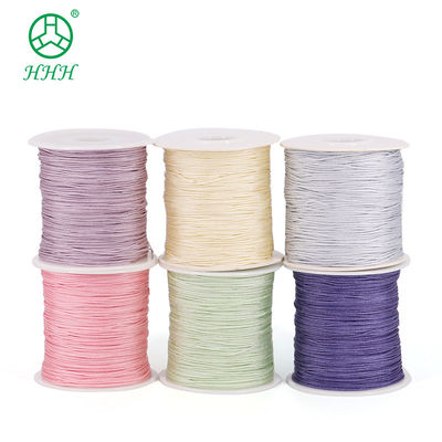 72 fil de jade personnalisé Bracelet de corde fait à la main Matériaux de la corde tressée de 0,8 mm
