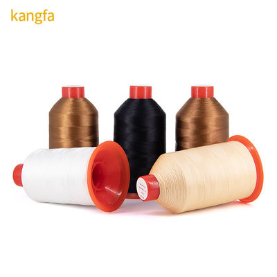 Fils de fibres filamenteuses de type Kangfa 3000m cône Nylbond Tkt-40 fil de nylon lié pour les tapisseries