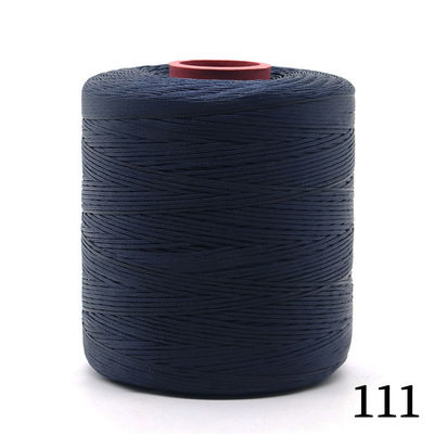 Outil d'artisanat 400G Poids 0,8 mm 210D Fil de couture à cire plat pour la couture à la main
