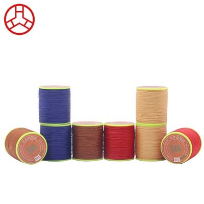 150D 0.8mm Corne de fil spunier en cuir fait à la main fil de cire de couture pour bracelets décorer