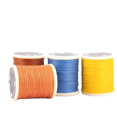 150D 0.8mm Corne de fil spunier en cuir fait à la main fil de cire de couture pour bracelets décorer