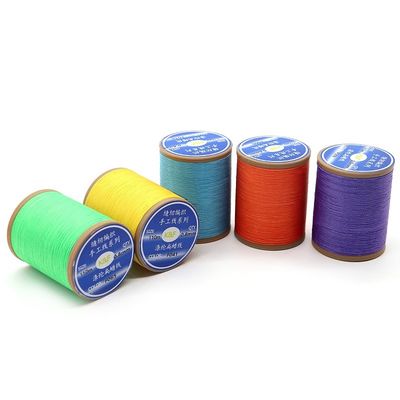 150D/16 Tissu de couture en cuir fait à la main fil de cire de polyester corde tressée pour bracelets décorer