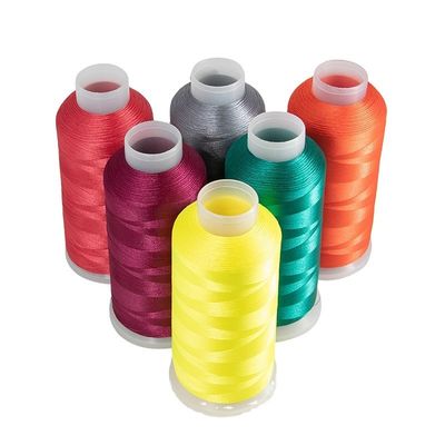 5000y MERCERIZED 720 couleurs 120D/2 fil de broderie à la machine pour les exigences du client
