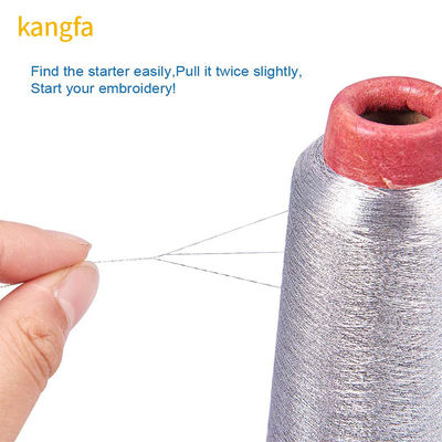 125G Poids net Fils métalliques pour la couture des fils de broderie en or et en argent