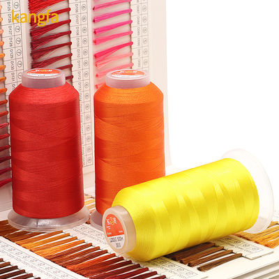 135G Polyester Machine de broderie fil 120d pour une broderie cohérente et belle