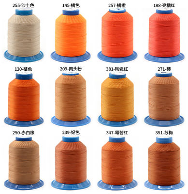 Logo personnalisé Fil de couture UV polyester haute résistance pour la couture en cuir Poids 100G