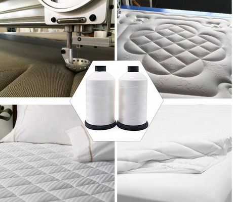 Fil de couverture de matelas en polyester à haute ténacité 210D/3 1KG pour matelas durables