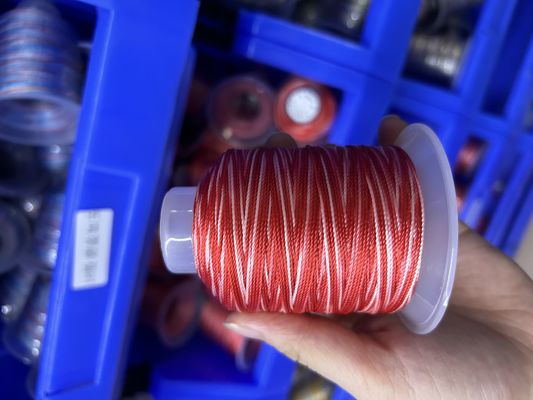 Fil de couture en polyester à haute ténacité 0,8 mm 1 mm pour un matériau en nylon solide et durable