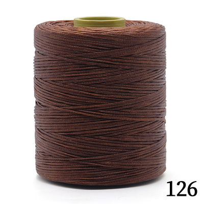 240 couleurs 400g fil tressé à la cire de polyester pour fil de couture en cuir 420D/16