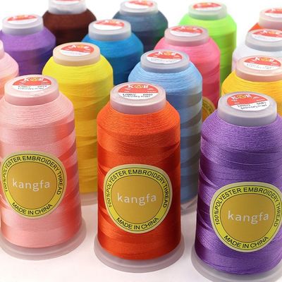 Conique transparent 720 couleurs 120D/2 fil de broderie à la machine 4000y avec haute ténacité