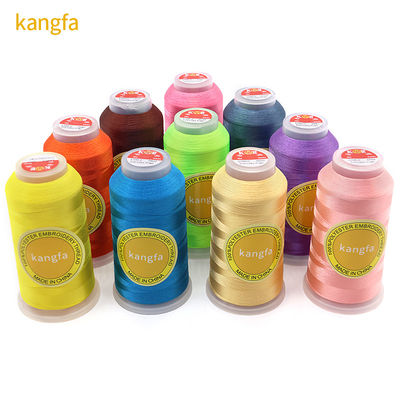 Conique transparent 720 couleurs 120D/2 fil de broderie à la machine 4000y avec haute ténacité
