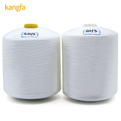 Fils de polyester blanc brut à haute ténacité 210D/3 pour fils de couture à faible rétrécissement