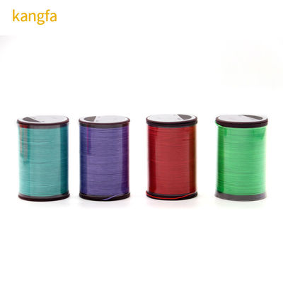 36 g 0,55 mm fil de couture à base de noyau à haute résistance pour le couture de cuir 80 m fil de polyester rond ciré