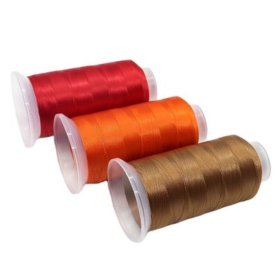 Diamètre du fil 0,6 mm Boho Kangfa Tex 90 V-92 Fil de polyester UV blanc 4 onces 1 350 yards