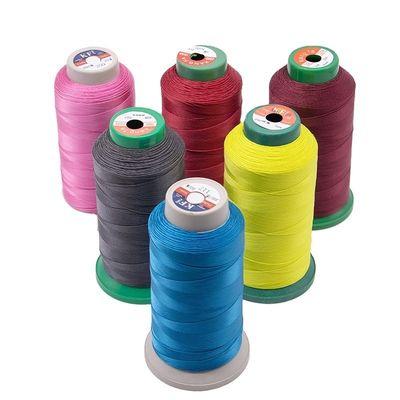 Diamètre du fil 0,6 mm Boho Kangfa Tex 90 V-92 Fil de polyester UV blanc 4 onces 1 350 yards