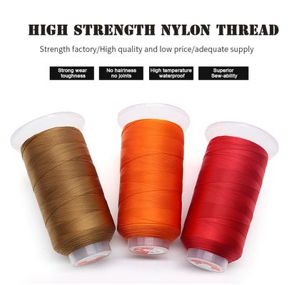 Diamètre du fil 0,6 mm Boho Kangfa Tex 90 V-92 Fil de polyester UV blanc 4 onces 1 350 yards