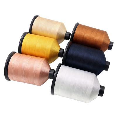 Fil multicolore à haute ténacité 210D/3 16OZ/roll Fil de couture en polyester pour le tricot