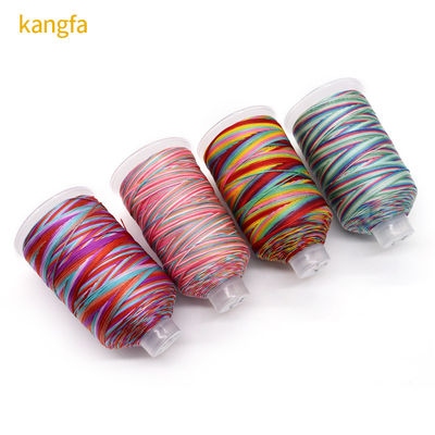 15PLY 250g 40 couleurs à tresses multicolores Fil de polyester pour décoration artisanale de tissage