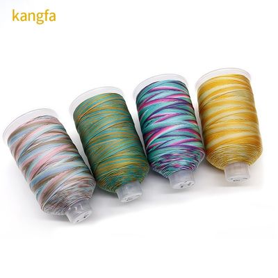 15PLY 250g 40 couleurs à tresses multicolores Fil de polyester pour décoration artisanale de tissage