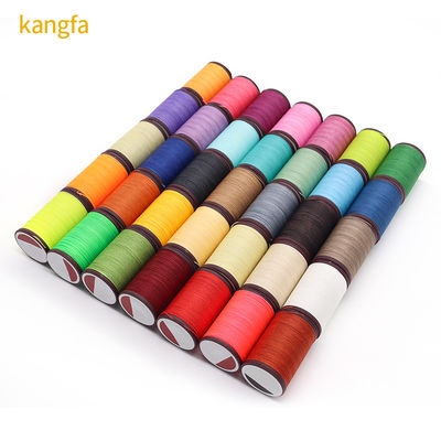 200m Kangfa 210d 0.35mm Cordon de cire pour la couture à la main du cône en cuir Matériau plastique