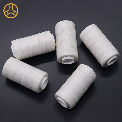 Kangfa 50M/Roll 0,8mm Fil plat ciré pour cuir artisanal chaussures sac ceinture boho tissage