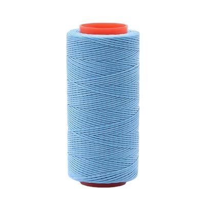 200m 0,8mm fil en cire plat pour le cuir 100% polyester motif en cire le nombre de fils 250D/16