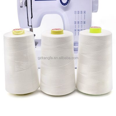 Fil de couverture blanc 40S/2 pour le bord du métier à tisser en tapant le fond Durable et durable