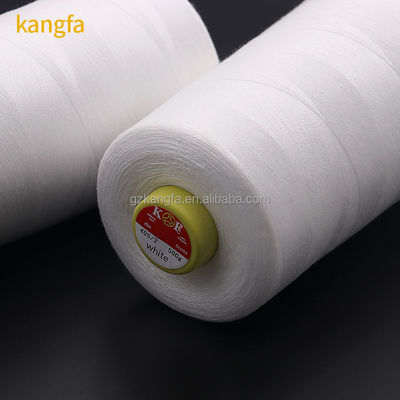 Fil de couverture blanc 40S/2 pour le bord du métier à tisser en tapant le fond Durable et durable