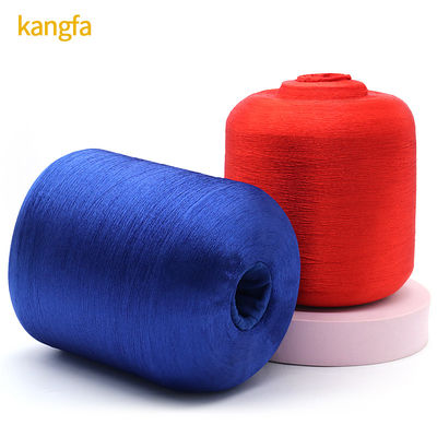 Fils de polyester blanc de haute ténacité 120D/2 pour les besoins de couture dans des modèles personnalisés